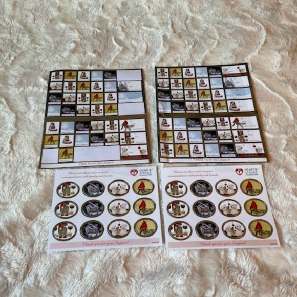 Christmas Cards 31 Assorted, Stickers - Picture 2 of 6